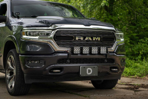 Diode Dynamics SS5 Grille CrossLink Lightbar Kit for 2019-Present Ram - Yellow Pro Combo - DD7611