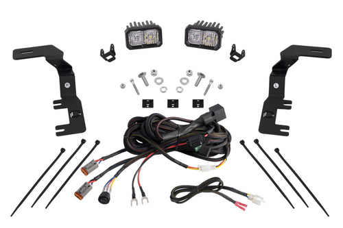 Diode Dynamics 2023+ Chevrolet Colorado Stage Series Ditch Light Kit C2 Pro White Combo - DD7809
