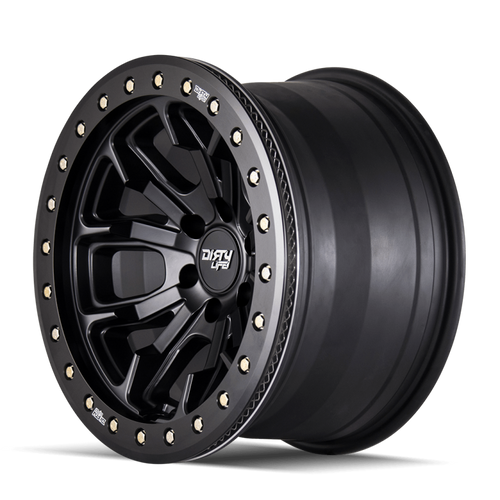 Dirty Life 9303 DT-1 20x9 / 6x135 BP / 12mm Offset / 87.1mm Hub Matte Black Wheel - Beadlock - 9303-2936MB12 Photo - Primary