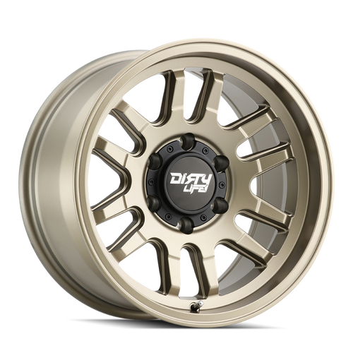 Dirty Life 9310 Canyon 17x9 / 6x139.7 BP / 0mm Offset / 106mm Hub Satin Gold Wheel - 9310-7983MGD0