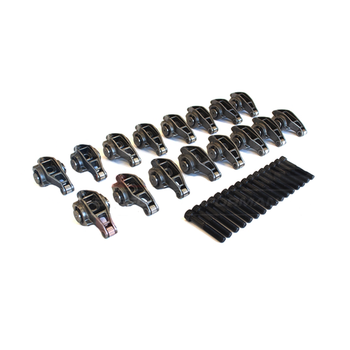 Texas Speed Roller Rocker Set w. Roller Tips w. TSP Trunnion  - LS3 / LS9 / LSA Texas Speed Roller Rocker Set w. Roller Tips w. TSP Trunnion  - LS3 / LS9 / LSA