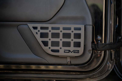 DV8 Offroad 2011-2018 Jeep Wrangler JK Slim Front Door Molle Pockets - MPJK-07 Photo - Primary