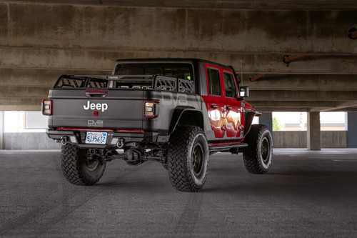 DV8 Offroad 20-23 Jeep Gladiator JT MTO Series Rear Bumper - RBGL-06