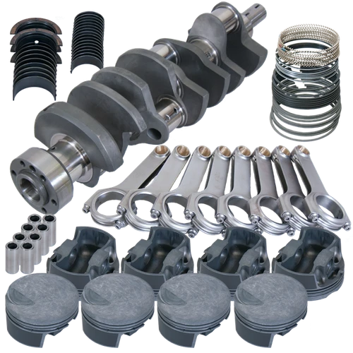 Eagle Chevy 454 4.250in Crank 6.385in H-Beam -3cc Flat Top 4.280in Pistons Rotating Assembly - 11111030