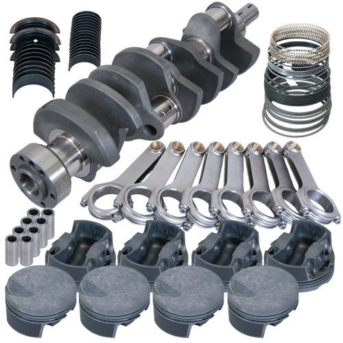 Eagle Chevy 454 4.250in Crank 6.385in H-Beam -3cc Flat Top 4.320in Pistons Rotating Assembly - 11111070