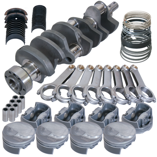 Eagle Chevy 454 4.250in Crank 6.385in H-Beam 18cc Dome 4.350in Pistons Rotating Assembly - 11113100