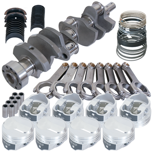 Eagle Chevy 454 1Pc 4.000in Crank 6.135in H-Beam 38cc Dome 4.320in Pistons Rotating Assembly - 11325L070
