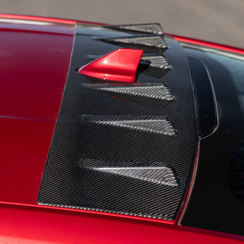 EOS Rear Roof Spoiler - Carbon Fiber - 2024+ Mustang