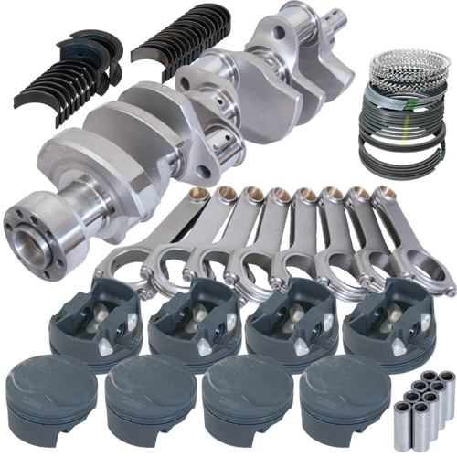 Eagle Chevy LT1 350 1Pc 3.750in Crank 6.000in H-Beam 6cc Dome 4.040in Pistons Rotating Assembly - 12112040