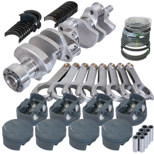 Eagle Chevy LT1 350 1Pc 3.750in Crank 6.000in H-Beam 11cc Dome 4.060in Pistons Rotating Assembly - 12136060