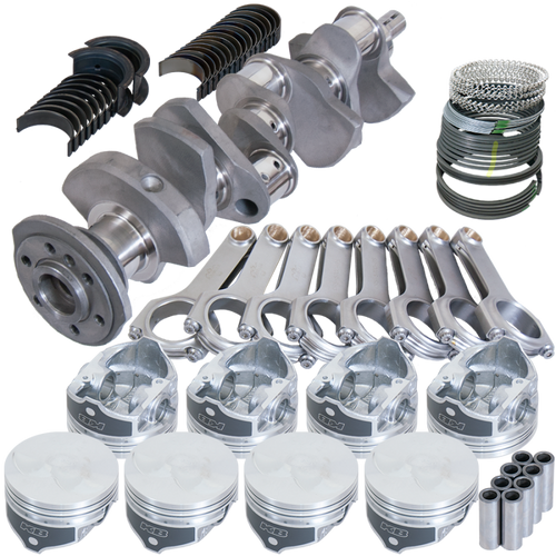 Eagle Chevy LT1 350 1Pc 3.480in Crank 6.000in H-Beam -3.7cc 4.000in Pistons Rotating Assembly - 12311L000