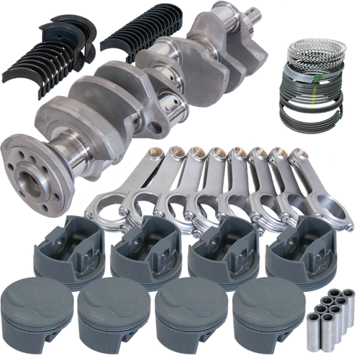 Eagle Chevy 400 3.750in Crank 5.700in H-Beam -5cc Flat Top 4.125in Pistons Rotating Assembly - 12501000