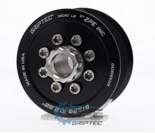 Griptec 3.10 Upper Supercharger Pulley - 2020+ Mustang GT500 Griptec 3.10 Upper Supercharger Pulley - 2020+ Mustang GT500
