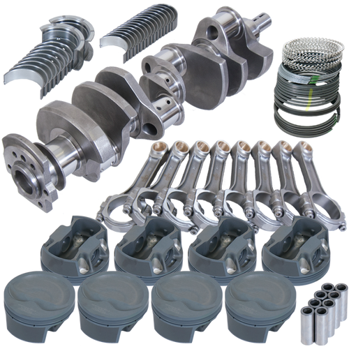 Eagle Chevy LT1350 1Pc 3.750in Crank 6.000in I-Beam Rods -16cc 4.040in Pistons Rotating Assembly - 13052L040