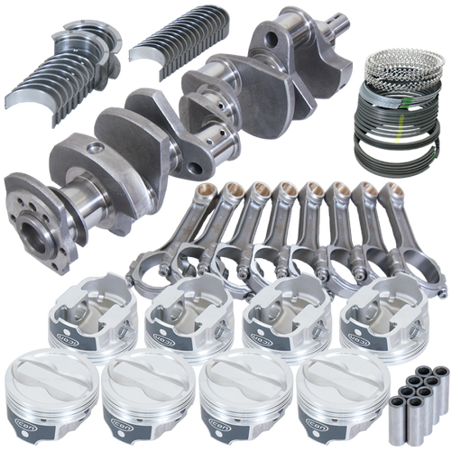 Eagle Chevy 350 3.750in Crank 6.000in I-Beam Rods -18cc 4.000in Pistons Rotating Assembly - 13303000