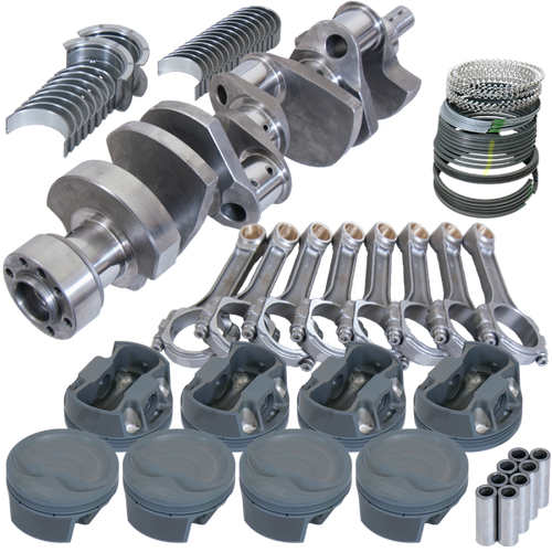 Eagle Chevy LT1350 1Pc 3.750in Crank 6.000in I-Beam Rods -16cc 4.060in Pistons Rotating Assembly - 13552L060