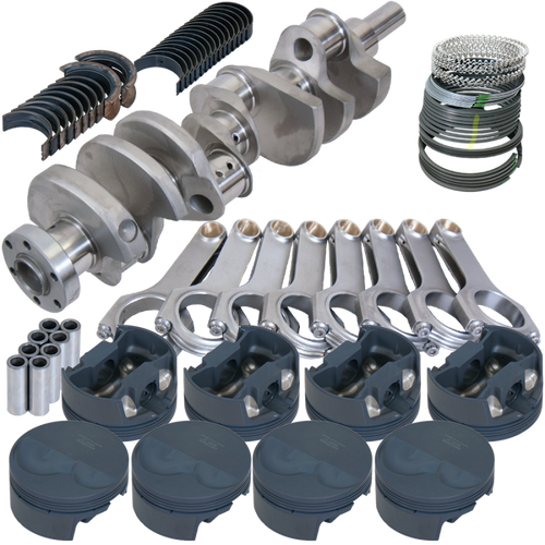 Eagle Ford 302 TW Heads 3.400in Crank 5.400in H-Beam -6cc Flat Top 4.040in Pistons Rotating Assembly - 14033040