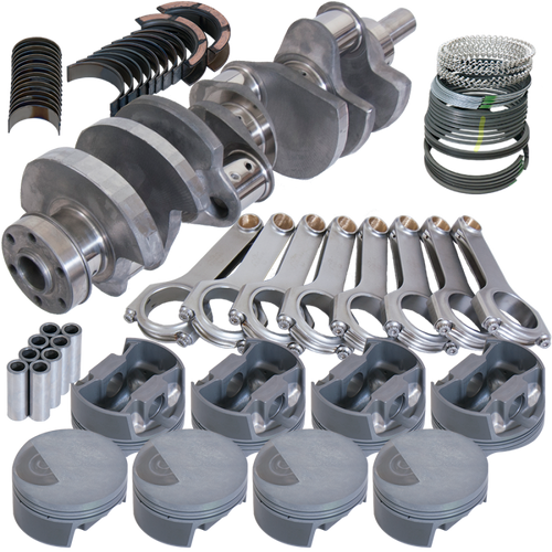 Eagle Ford 351C 4.000in Crank 6.000in H-Beam -3.2cc Flat Top 4.030in Pistons Rotating Assembly - 14702030