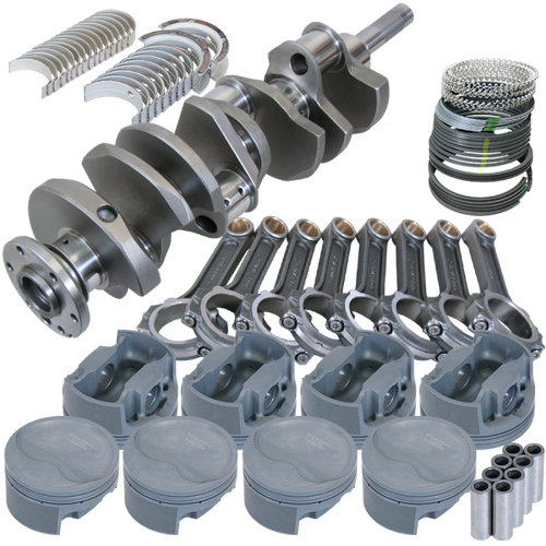 Eagle Ford FE 4.250in Crank 6.700in I-Beam Rods -20cc Inv Dome 4.250in Pistons Rotating Assembly - 158024250