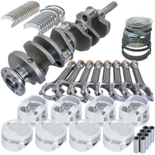 Eagle Ford FE 4.250in Crank 6.700in I-Beam Rods -21cc Inv Dome 4.160in Pistons Rotating Assembly - 158034160