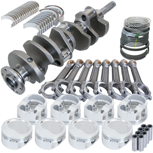 Eagle Ford FE 4.250in Crank 6.700in I-Beam Rods -17cc Inv Dome 4.250in Pistons Rotating Assembly - 158034250