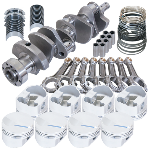 Eagle Chevy 454 1Pc Closed 4.000in Crank 6.135in I-Beam Rods 4.310in Pistons Rotating Assembly - 18001L060