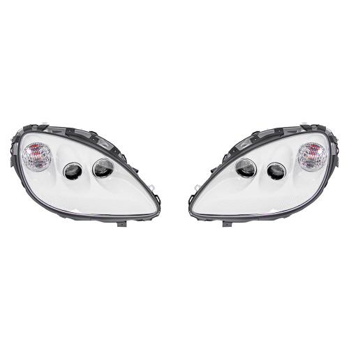 EOS HID Headlights - Artic White Housing - 05-13 C6 Corvette Base / GS / Z06 / ZR1 (LIGHT-1099-WHITE)
