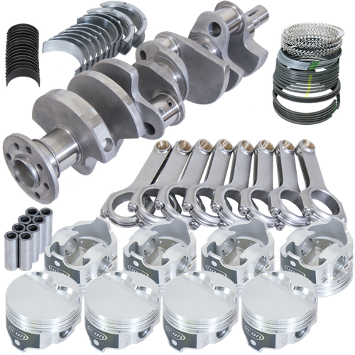 Eagle Chrysler 318 4.000in Crank 6.123in H-Beam -4.7cc Flat Top 3.940in Pistons Rotating Assembly - 20152030