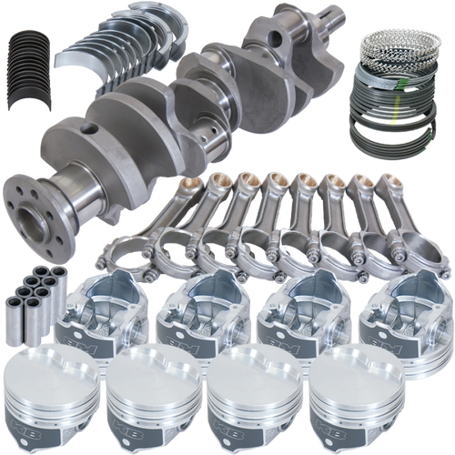 Eagle Chrysler 360 3.580in Crank 6.123in I-Beam Rods -5cc Flat Top 4.040in Pistons Rotating Assembly - 20400040