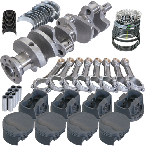 Eagle Chrysler 360 4.000in Crank 6.123in I-Beam Rods -5cc Flat Top 4.030in Pistons Rotating Assembly - 20410030