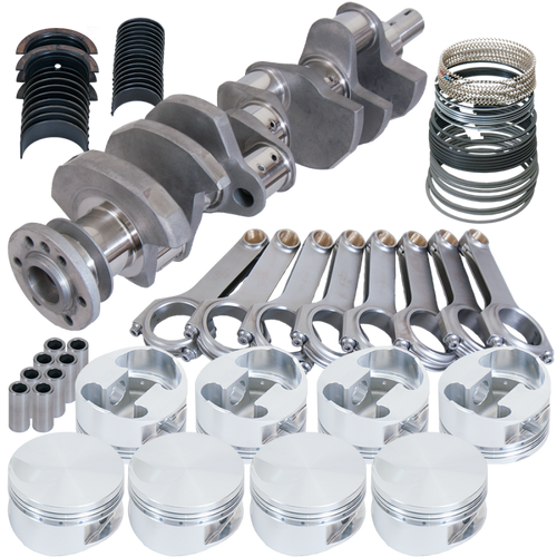 Eagle Chevy 454 4.000in Crank 6.385in H-Beam -3cc Flat Top 4.310in Pistons Rotating Assembly - 35315060