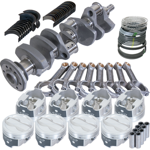 Eagle Chevy 350 3.750in Crank 5.700in I-Beam Rods -18cc 4.000in Pistons Rotating Assembly - 62304000