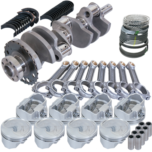 Eagle Chevy LS2 4.000in Crank 24 Tth Reluctor 6.125in I-Beam Rods 4.005in Pistons Rotating Assembly - 627144005