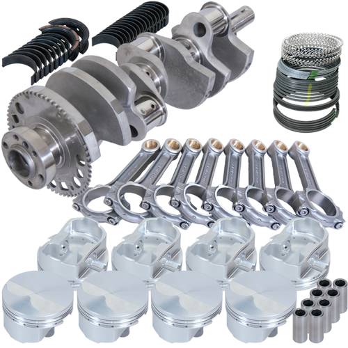Eagle Chevy LS2 4.000in Crank 58 Tth Reluctor 6.125in I-Beam Rods 4.030in Pistons Rotating Assembly - 628274030