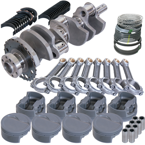 Eagle Chevy LS2 4.000in Crank 24 Tth Reluctor 6.125in I-Beam Rods 4.005in Pistons Rotating Assembly - 629104005