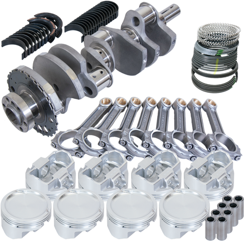 Eagle Chevy LS3 4.000in Crank 24 Tth Reluctor 6.125in I-Beam Rods 4.060in Pistons Rotating Assembly - 637324060