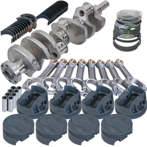 Eagle Ford 289/302 3.400in Crank 5.400in I-Beam Rods 7cc Dome 4.030in Pistons Rotating Assembly - 64013030