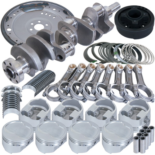 Eagle Ford 302 3.000in Crank 5.090in I-Beam Rod 4.060in Piston Damper/157 Tooth FP Balanced Assembly - B16002EA060
