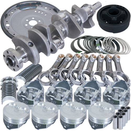 Eagle Ford 302 V-Rib Belts 164 Tooth Flexplate Balanced Rotating Assembly 5.400in I-Beam +.040 Bore - B16022LA040