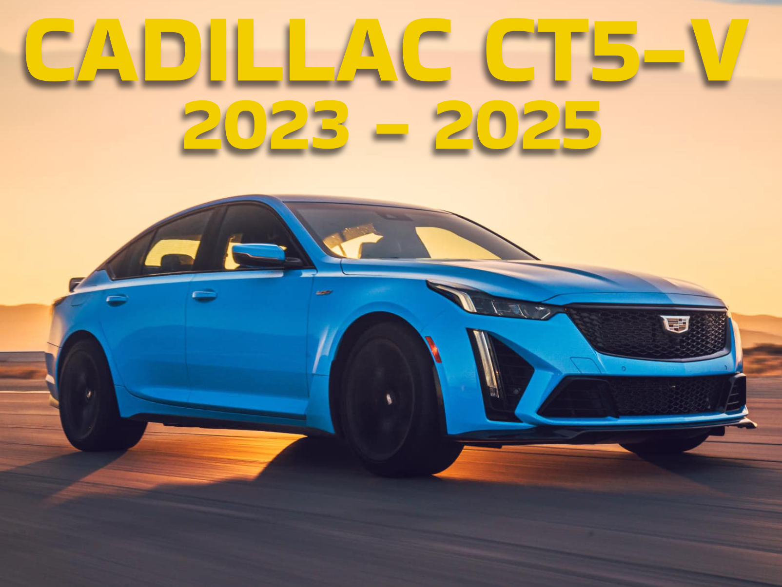 2023 2024 Cadillac CT5-V Blackwing LT4 Performance