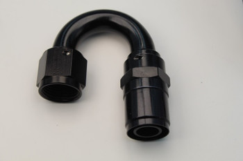 Fragola -10 Race-Rite Crimp-On Hose End 180 Degree