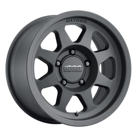 Method MR701 17x7.5 +30mm Offset 5x108 63.4mm CB Matte Black Wheel ...