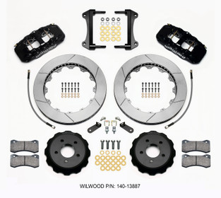 Wilwood AERO6 Front Hat Kit 14