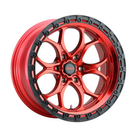 Weld Ledge 6 W134 17x9 / 6x139.7 / -12 Offset / Candy Red w. Satin