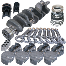 Eagle Chevy 454 1Pc 4.250in Crank 6.385in I-Beam Rods 43cc Dome 4.320in ...