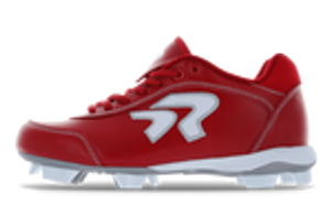 Lightweight Leather Softball Cleats 