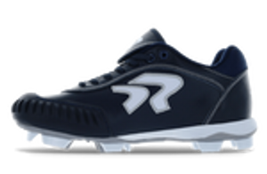 Lightweight Leather Softball Cleats 