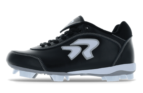 white ringor softball cleats