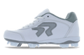 Ringor Dynasty Youth Cleat. Left shoe inside view.