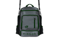 Ringor softball backpack in Charcoal-Green.